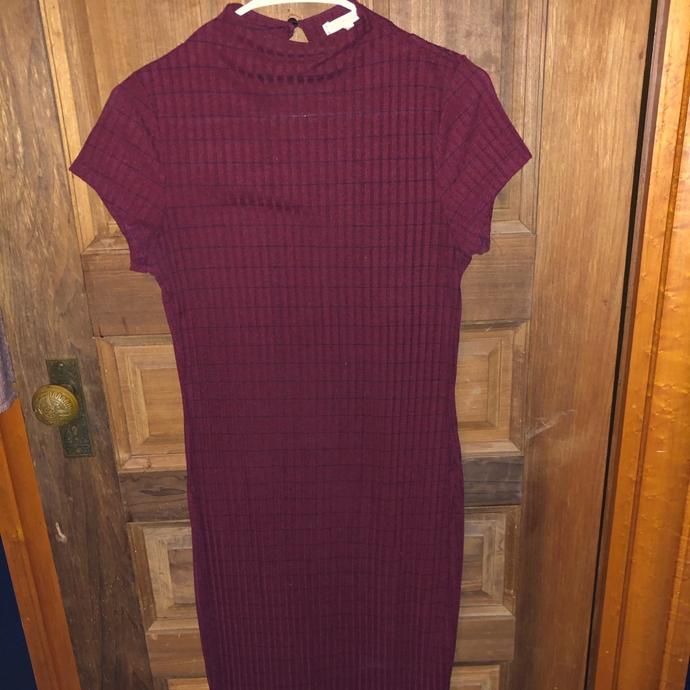Burgundy Dress